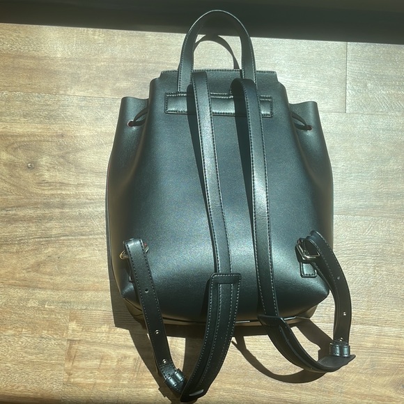 Mansur Gavriel Soft Lady backpack in black - Picture 4 of 14